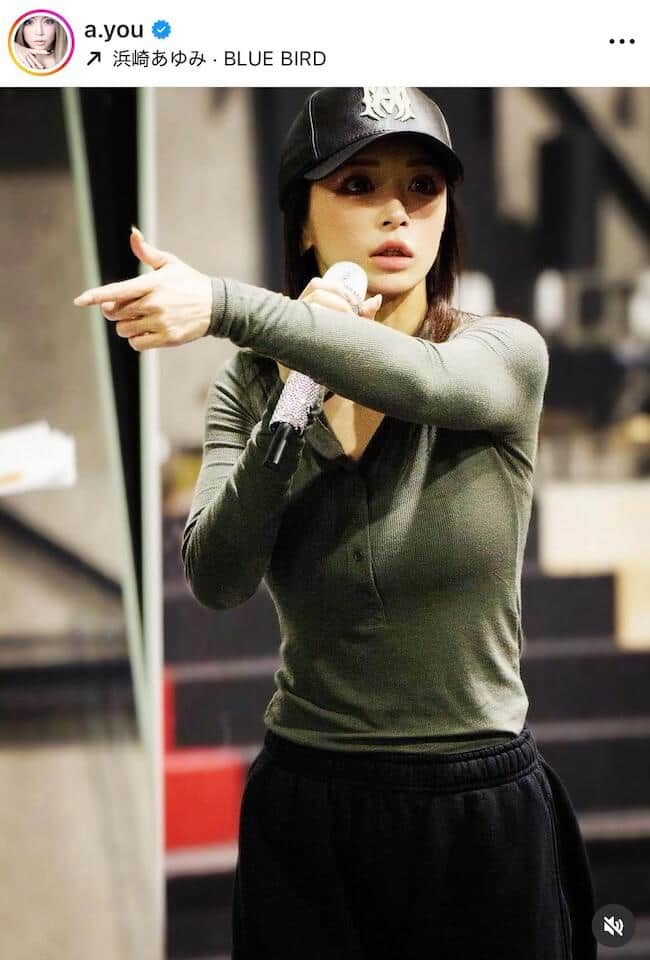 浜崎あゆみさんのインスタグラム（＠a.you）より