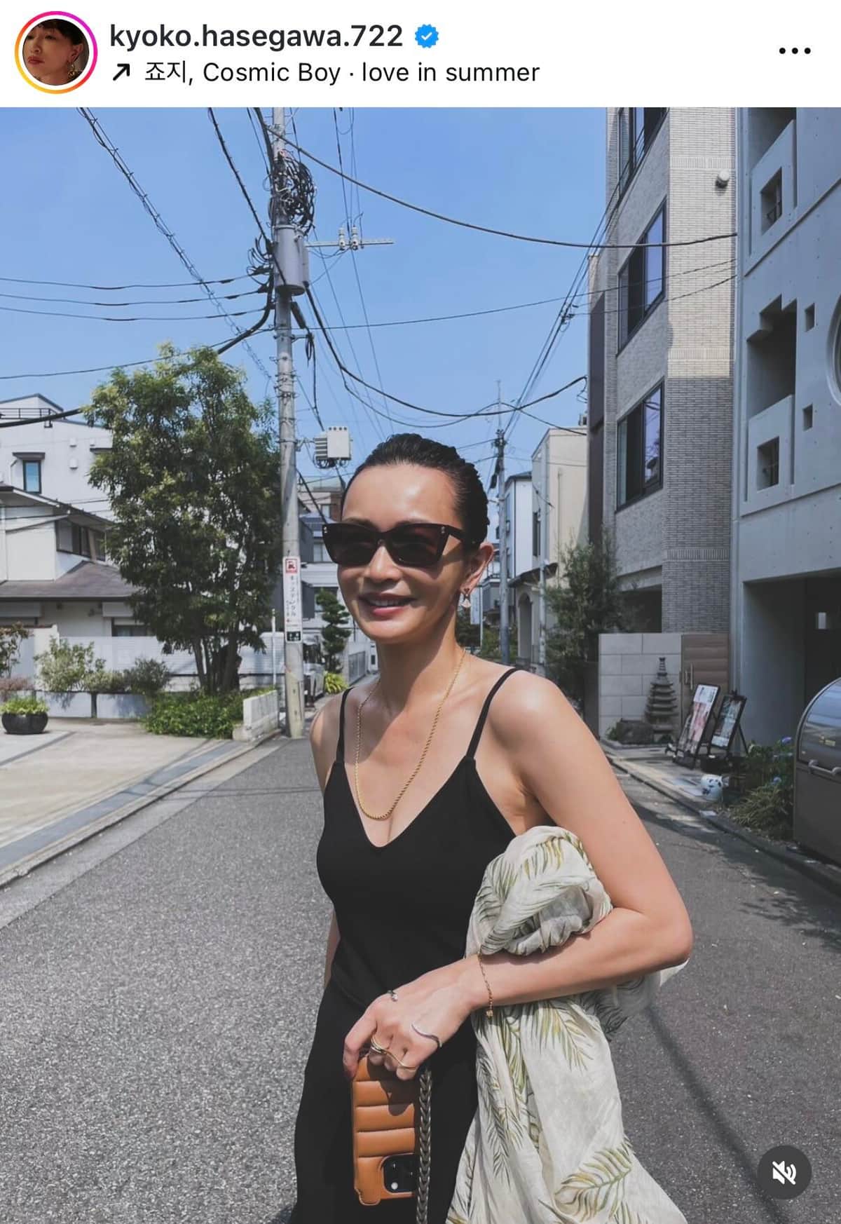 長谷川京子さんのインスタグラム（＠kyoko.hasegawa.722）より