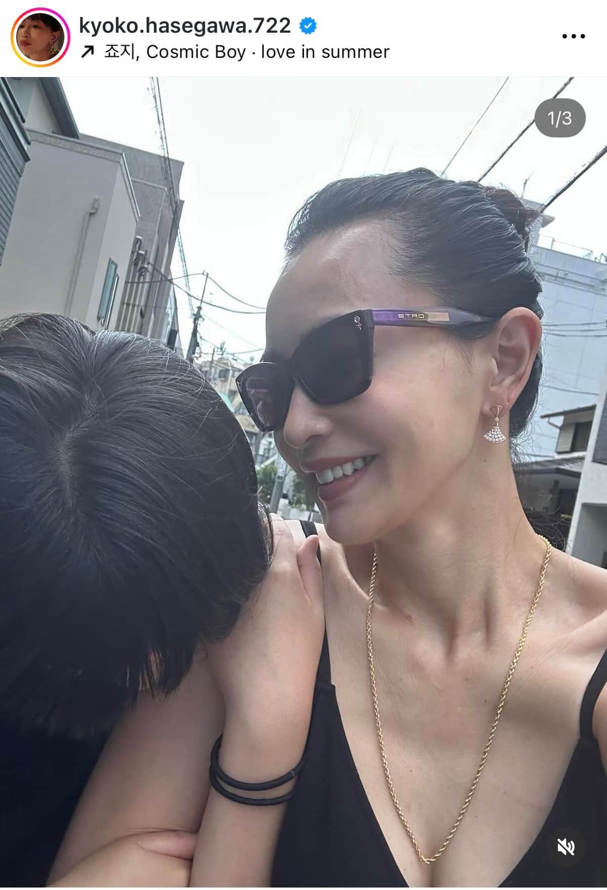 長谷川京子さんのインスタグラム（＠kyoko.hasegawa.722）より