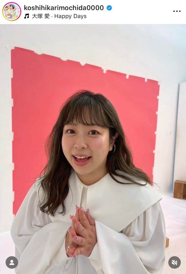 「100キロ女子」餅田コシヒカリ、「可愛さエグい」タンクトップ姿でモルモット見つめ...「癒されます」