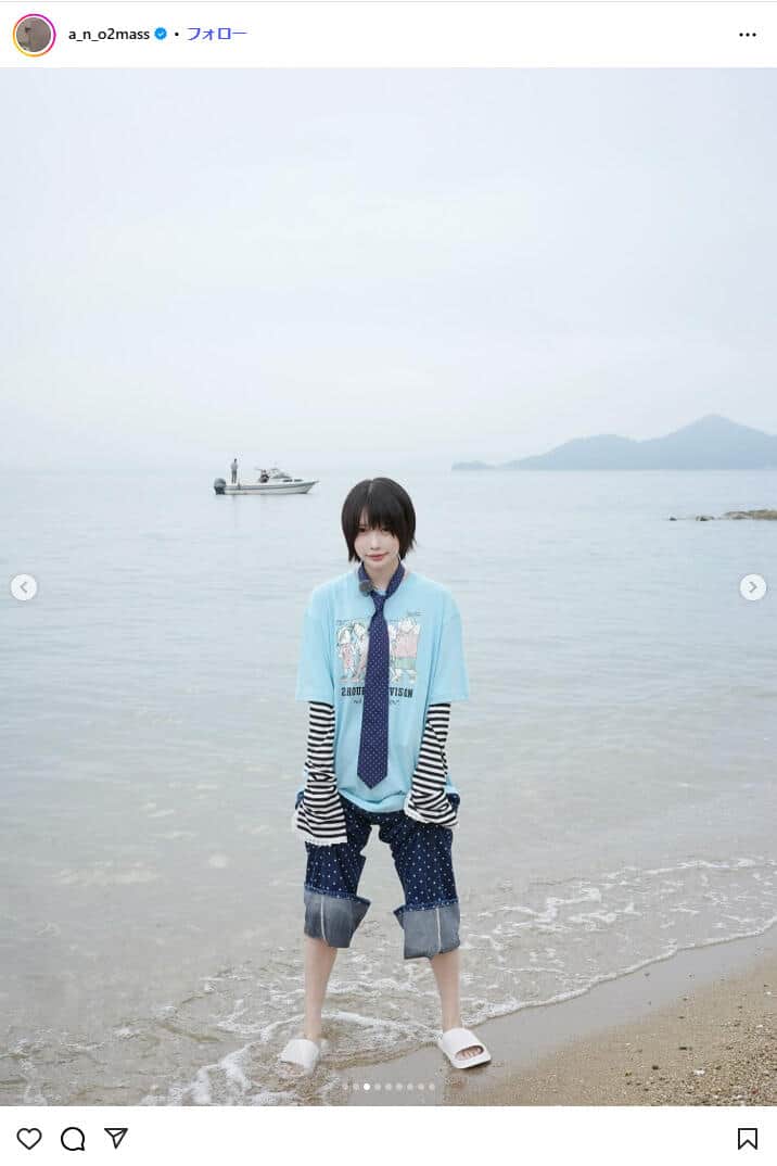 あのさんのインスタグラム（＠a_n_o2mass）より