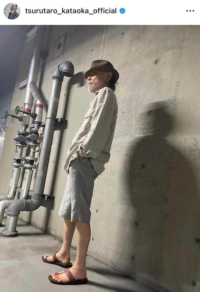 片岡鶴太郎さんのインスタグラム（＠tsurutaro_kataoka_official）より