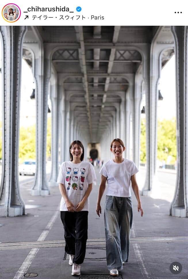 志田千陽さんのインスタグラム（＠_chiharushida_）より
