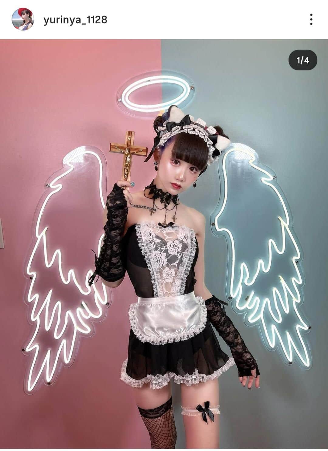 ゆりにゃさんのインスタグラム（＠yurinya_1128）より