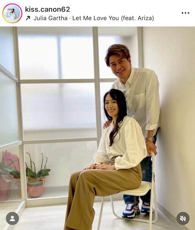 花音さんのインスタグラム（＠kiss.canon62）より