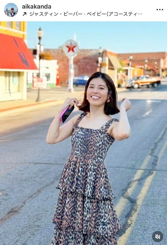 神田愛花さんのインスタグラム（＠aikakanda）より