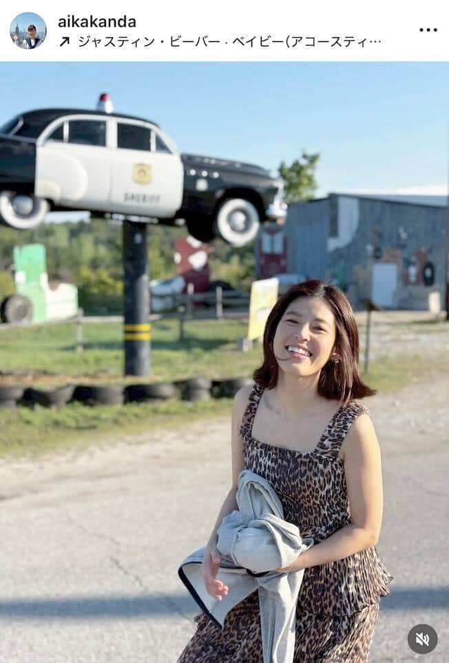神田愛花さんのインスタグラム（＠aikakanda）より