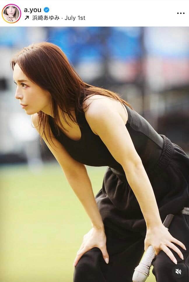 浜崎あゆみさんのインスタグラム（＠a.you）より