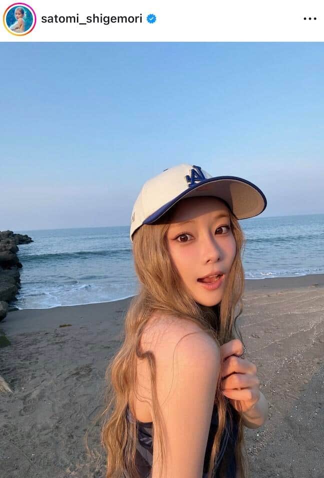 重盛さと美さんのインスタグラム（＠satomi_shigemori）より