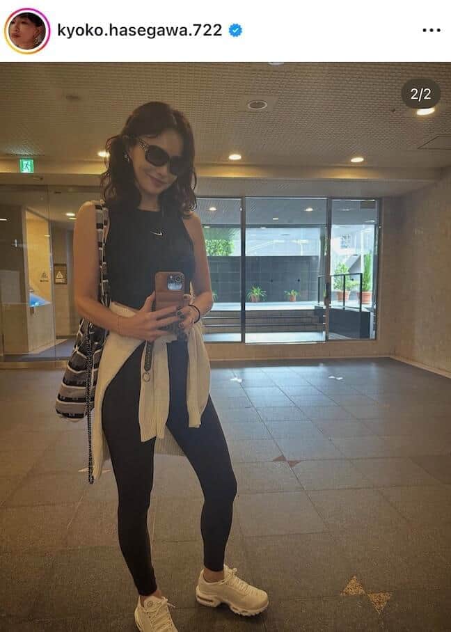 長谷川京子さんのインスタグラム（＠kyoko.hasegawa.722）より