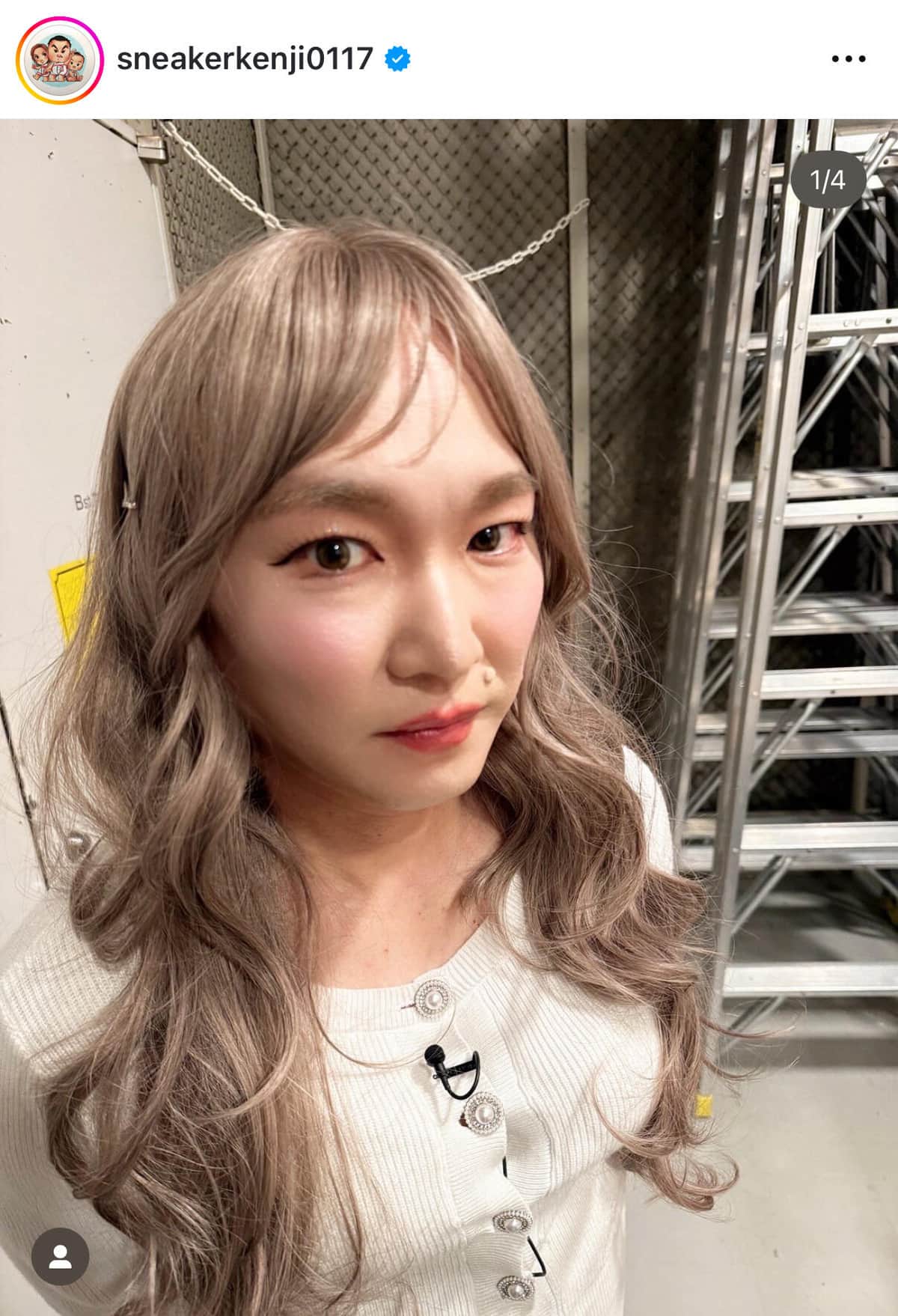 山内健司さんのインスタグラム（＠sneakerkenji0117）より