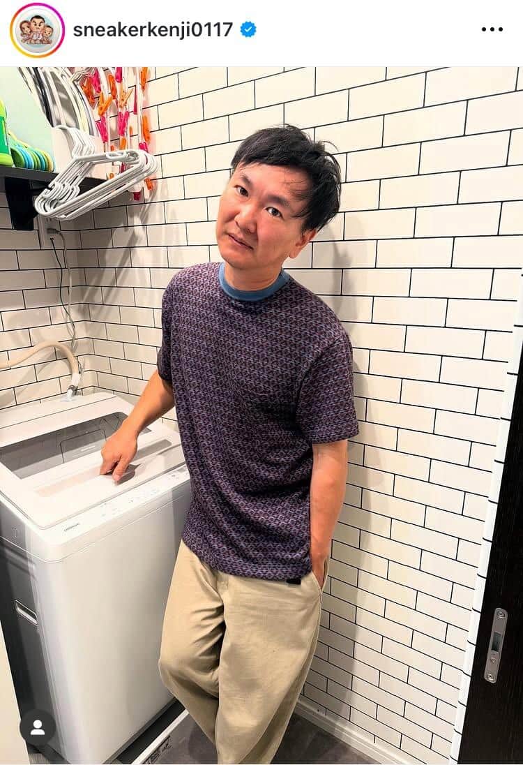 山内健司さんのインスタグラム（＠sneakerkenji0117）より