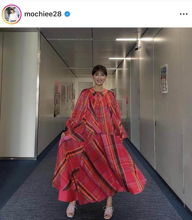 望月理恵さんのインスタグラム（＠mochiee28）より