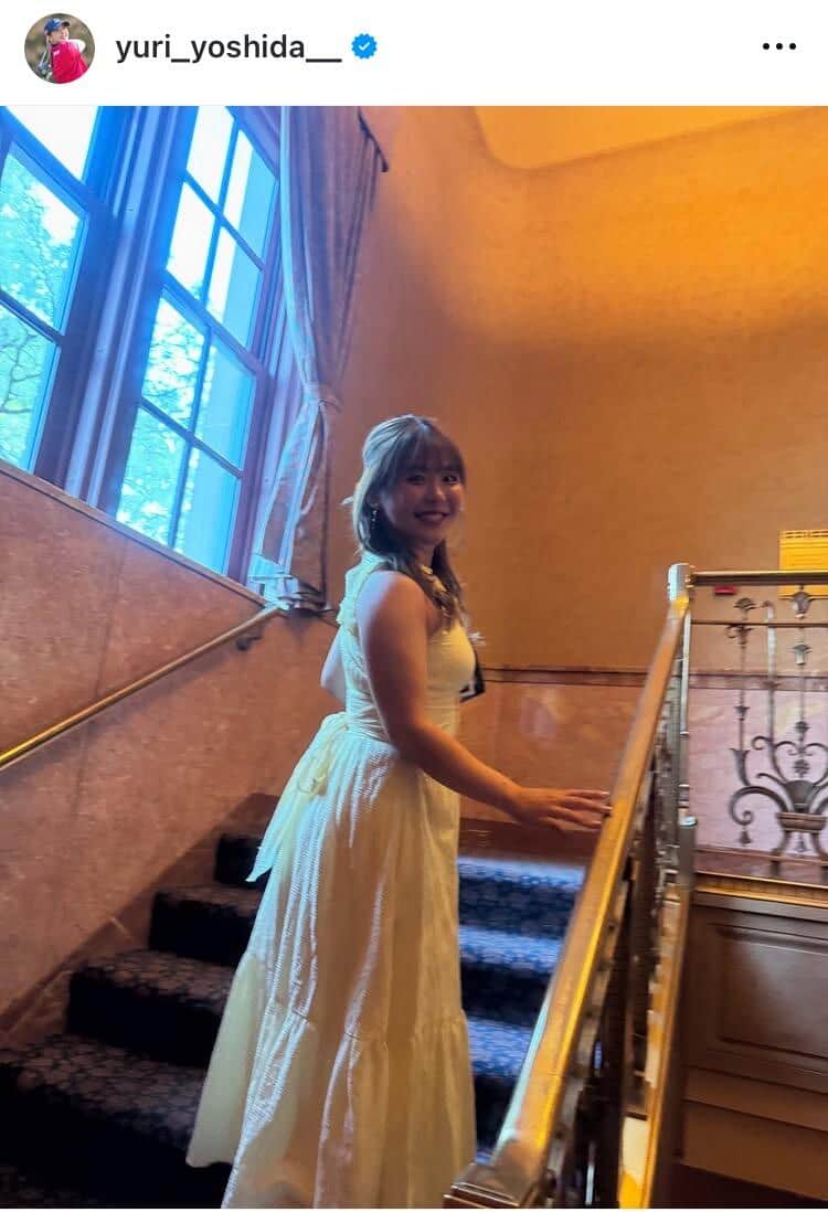 吉田優利選手のインスタグラム（＠yuri_yoshida__）より