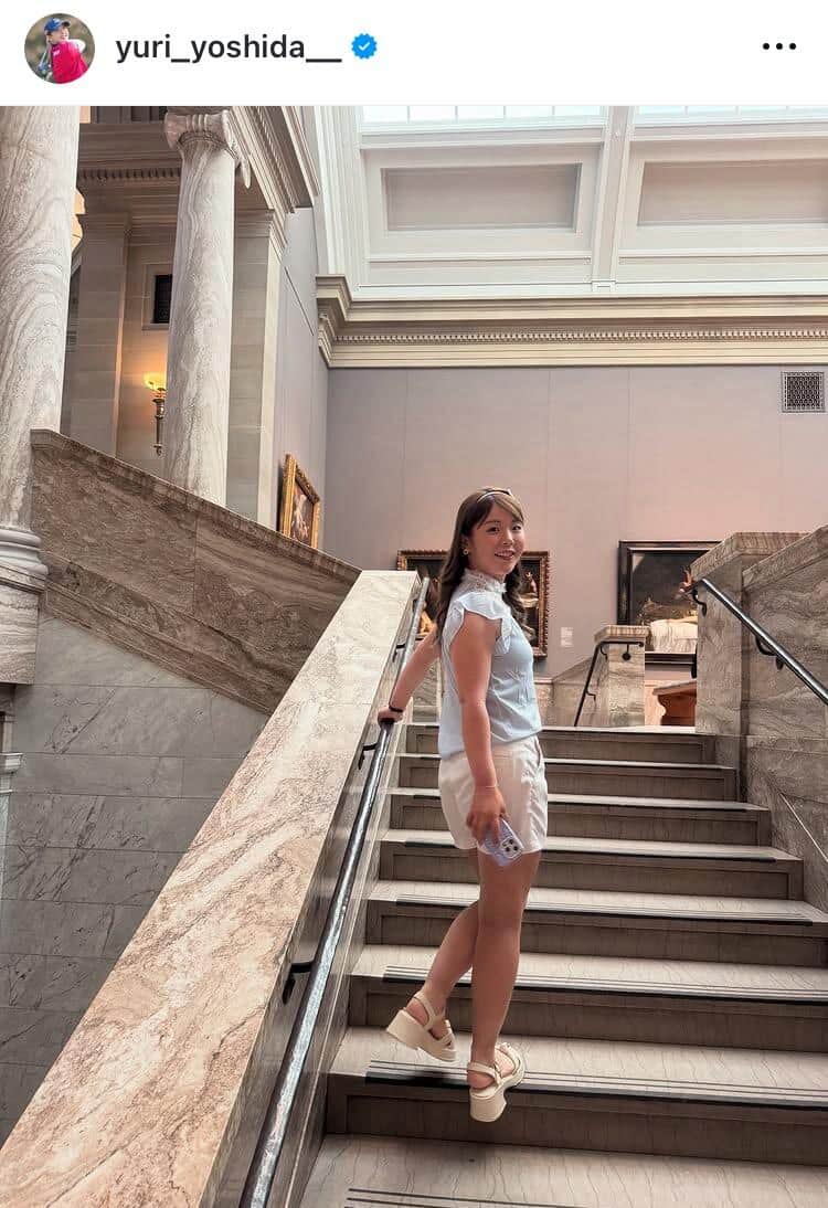 吉田優利選手のインスタグラム（＠yuri_yoshida__）より