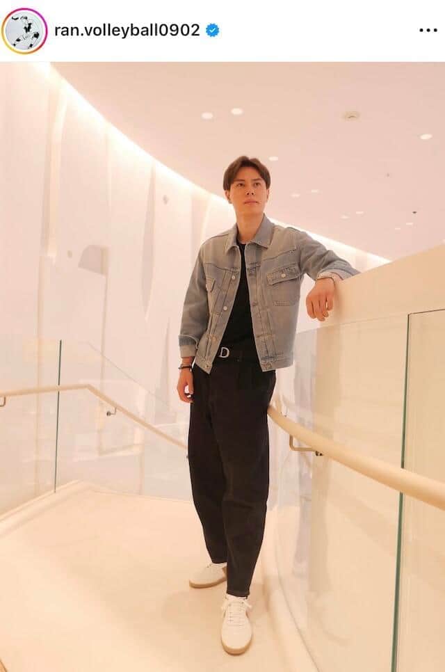 髙橋藍さんのインスタグラム（＠ran.volleyball0902）より