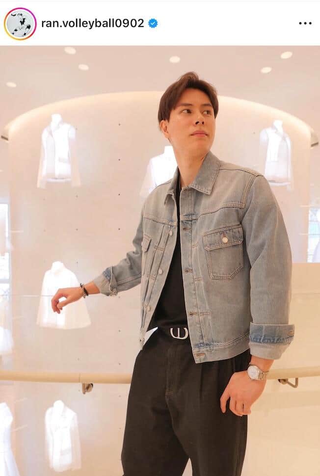 髙橋藍さんのインスタグラム（＠ran.volleyball0902）より