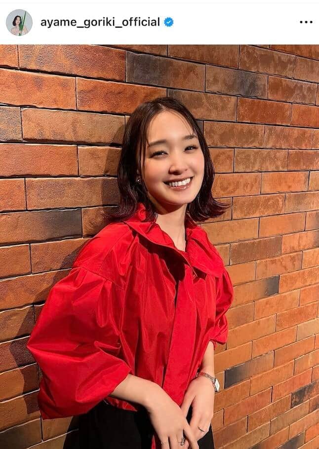 剛力彩芽さんのインスタグラム（＠ayame_goriki_official）より