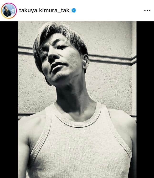 木村拓哉さんのインスタグラム（＠takuya.kimura_tak）より