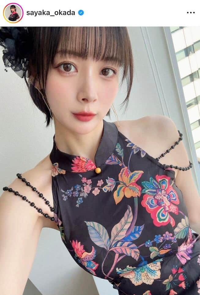 岡田紗佳さんのインスタグラム（＠sayaka_okada）より