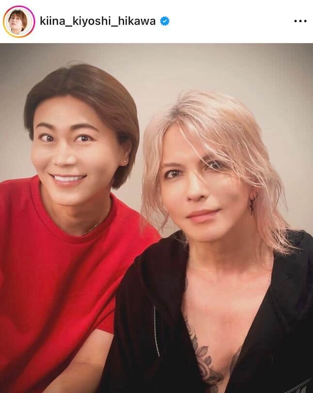 氷川きよしさんのインスタグラム（＠kiina_kiyoshi_hikawa）より