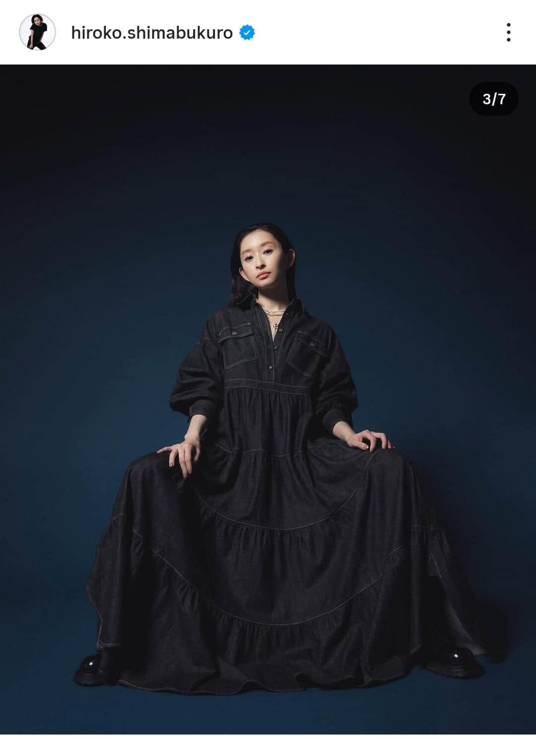島袋寛子さんのインスタグラム（＠hiroko.shimabukuro）より