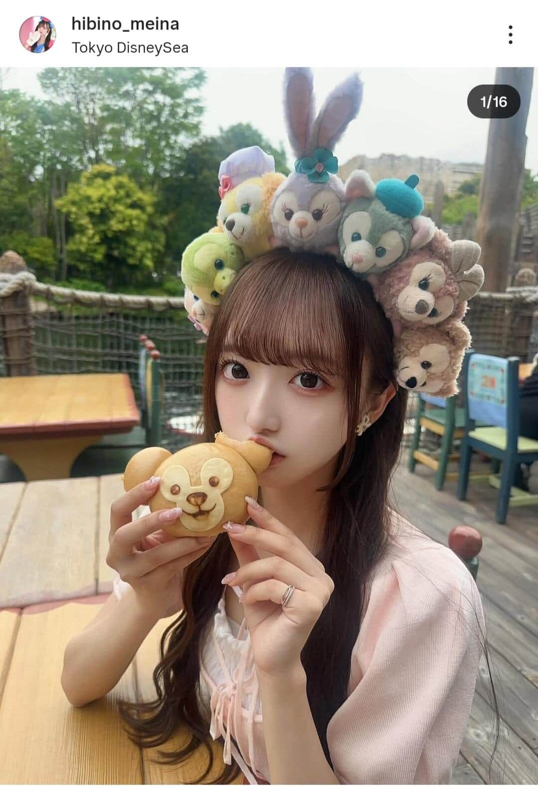 日比野芽奈さんのインスタグラム（＠hibino_meina）より