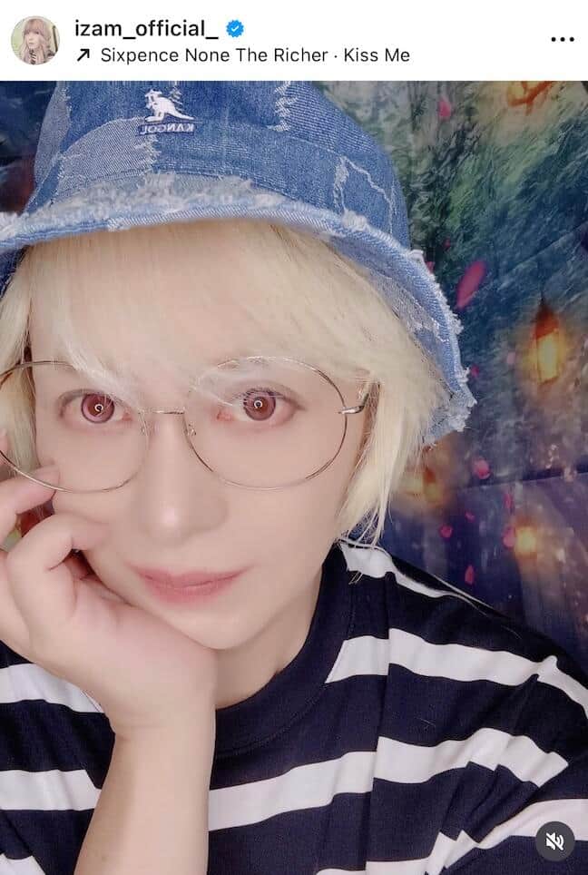 「SHAZNA」IZAM、「美しくてかっこいい」最新アー写に激震...「舌ペロ」ショットも　「王子様！」「目がキラキラ」