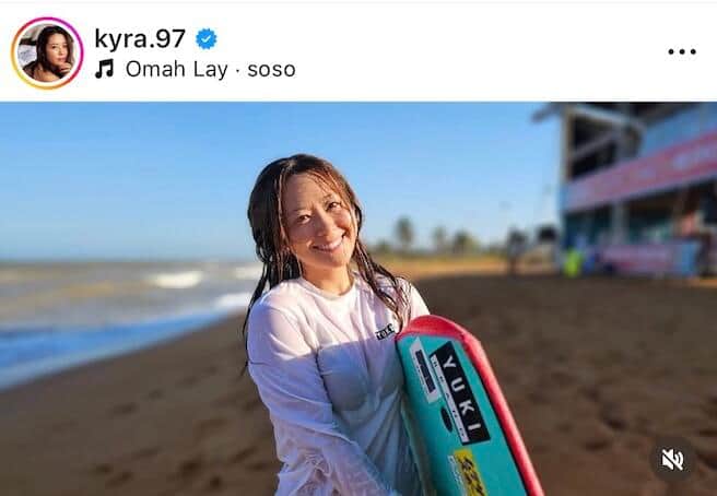 白波瀬海来さんのインスタグラム（＠kyra.97）より