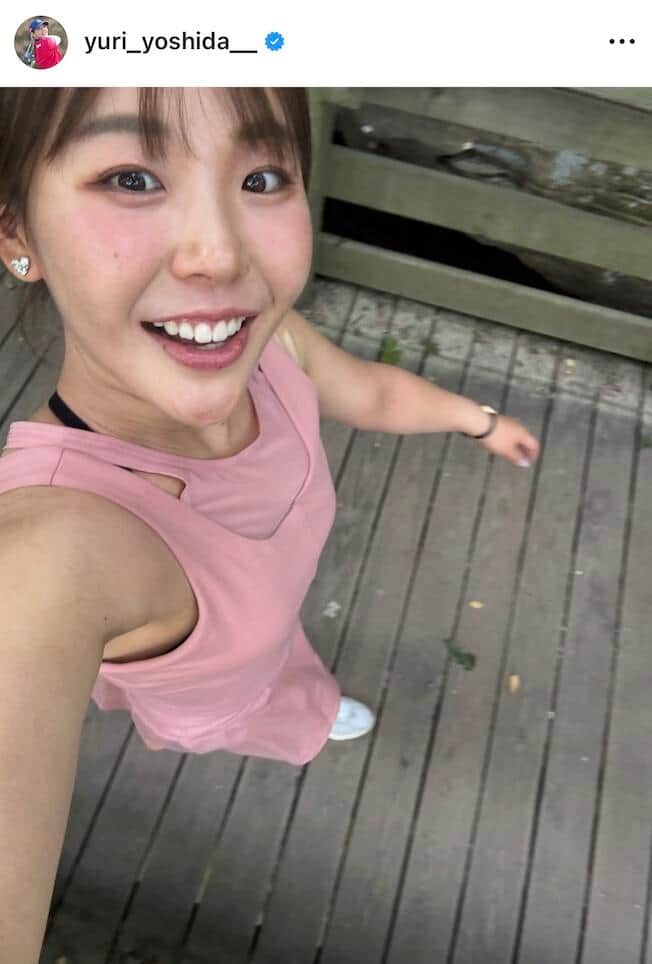 吉田優利選手のインスタグラム（＠yuri_yoshida__）より