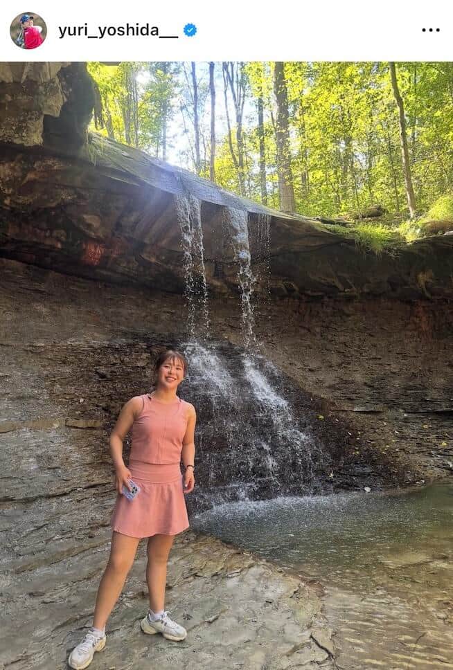 吉田優利選手のインスタグラム（＠yuri_yoshida__）より