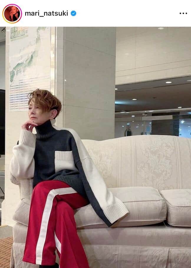 夏木マリさんのインスタグラム（＠mari_natsuki）より