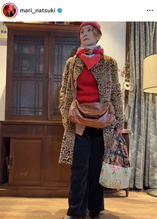 夏木マリさんのインスタグラム（＠mari_natsuki）より
