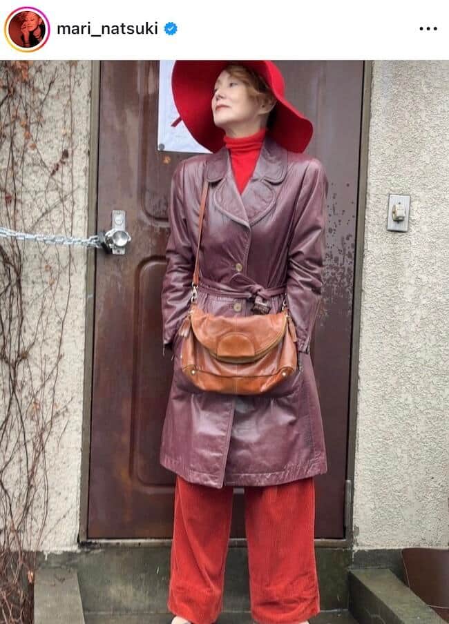 夏木マリさんのインスタグラム（＠mari_natsuki）より