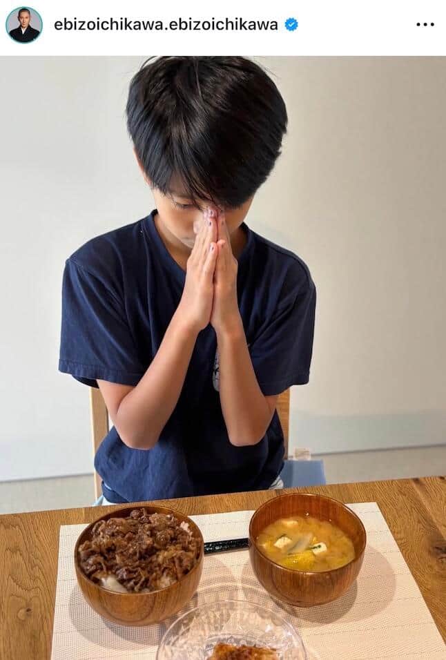 市川團十郎さんのインスタグラム（＠ebizoichikawa.ebizoichikawa）より