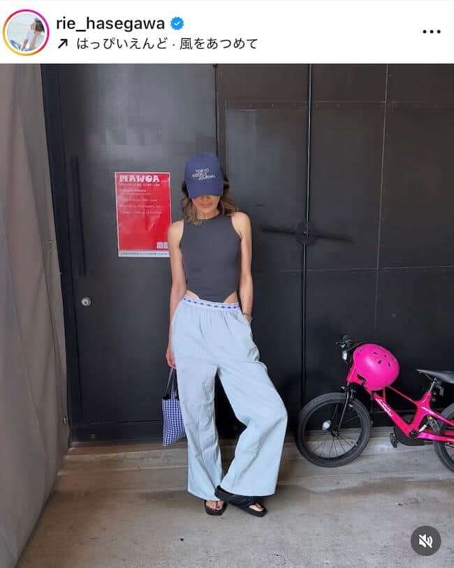 長谷川理恵さんのインスタグラム（＠rie_hasegawa）より
