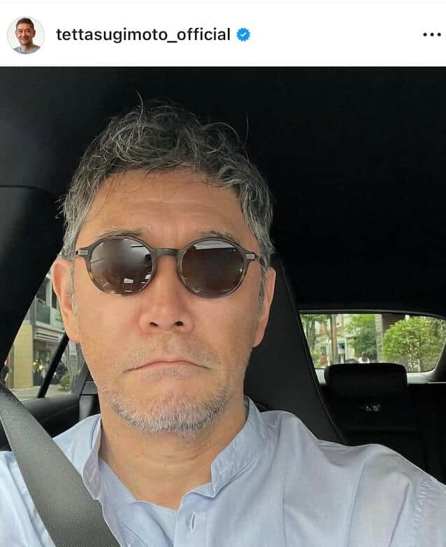 杉本哲太さんのインスタグラム（＠tettasugimoto_official）より