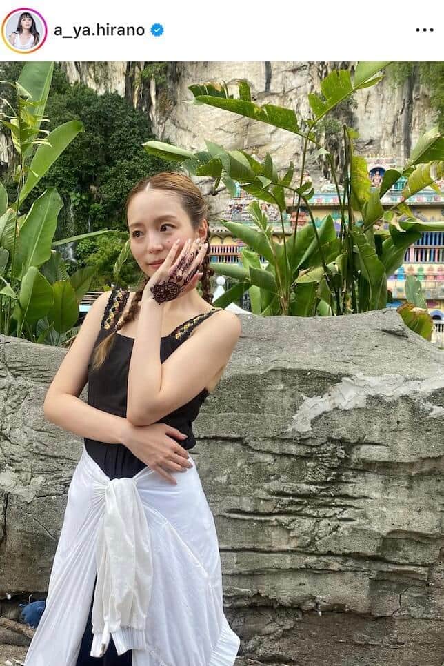 平野綾さんのインスタグラム（＠a_ya.hirano）より