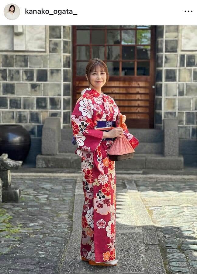 緒方かな子さんのインスタグラム（＠kanako_ogata_）より