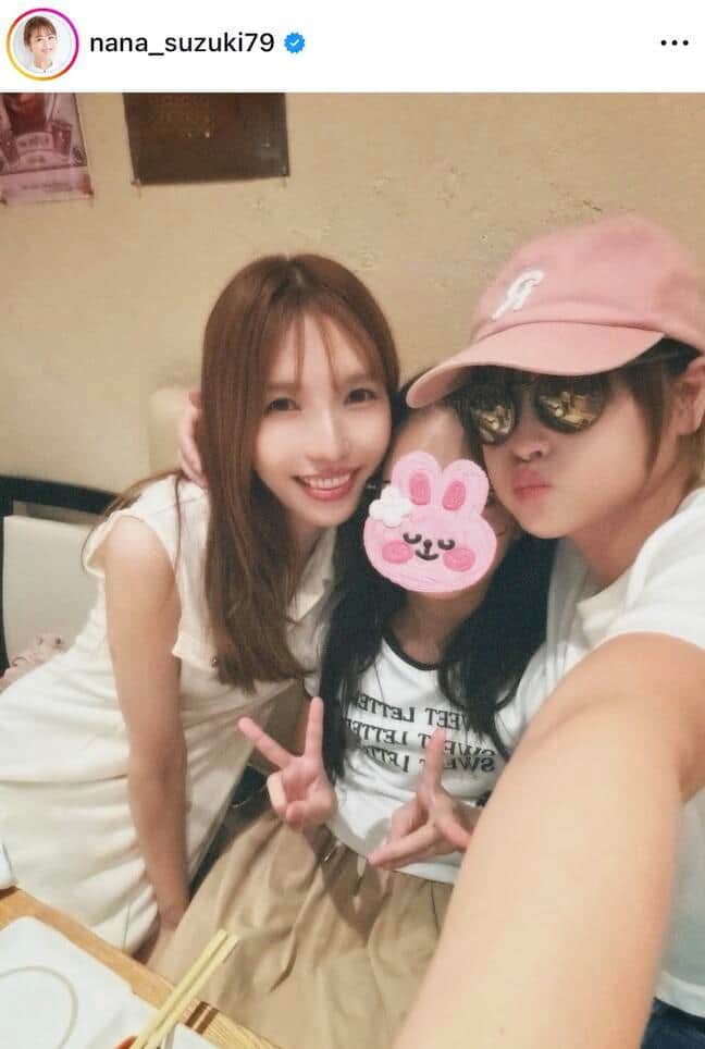 鈴木奈々さんのインスタグラム（＠nana_suzuki79）より