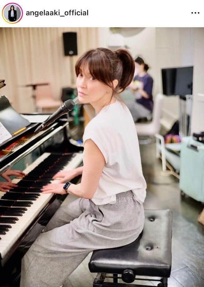 アンジェラ・アキさんのインスタグラム（＠angelaaki_official）より