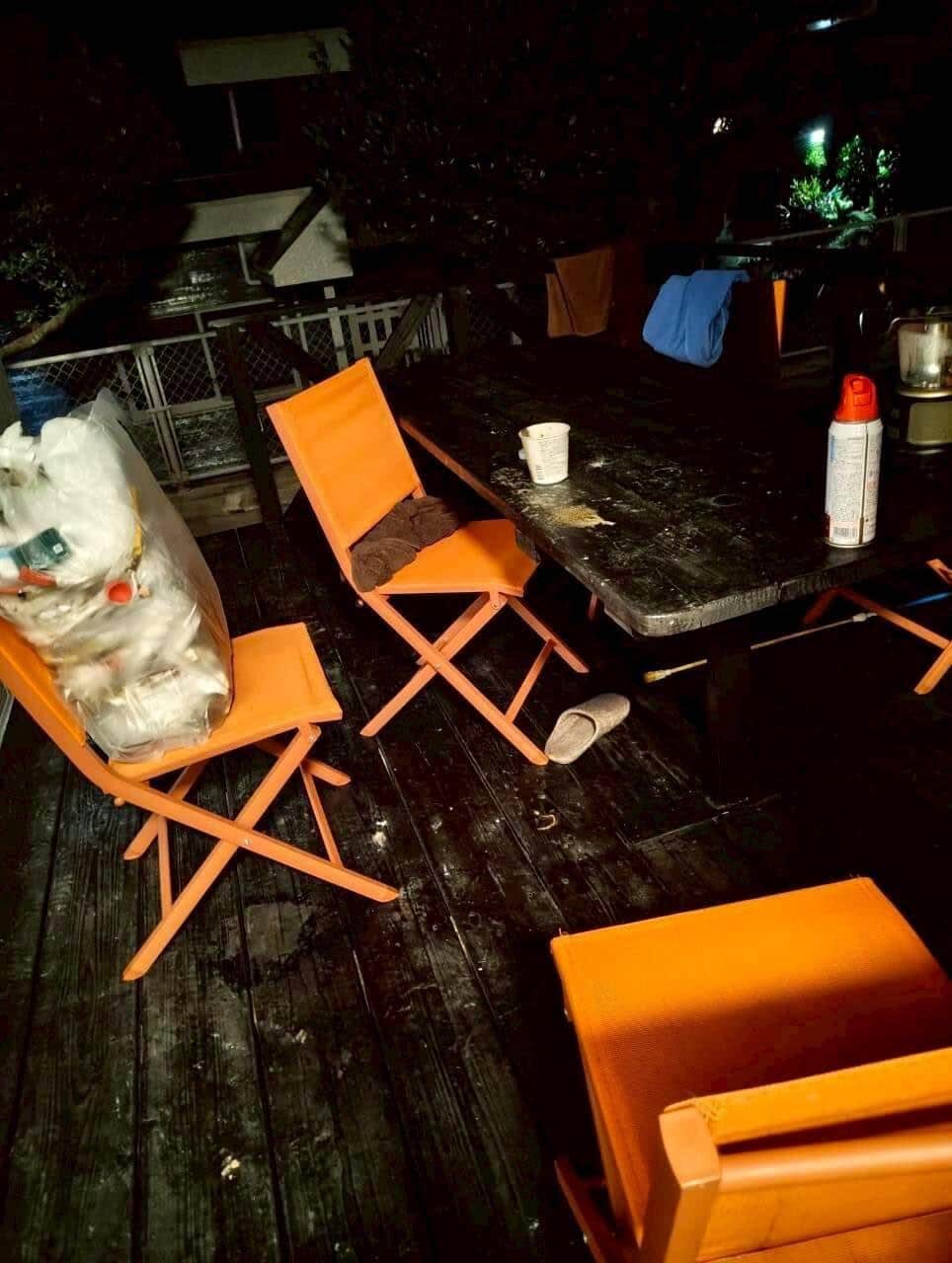 現場の写真（山田直人さん提供）