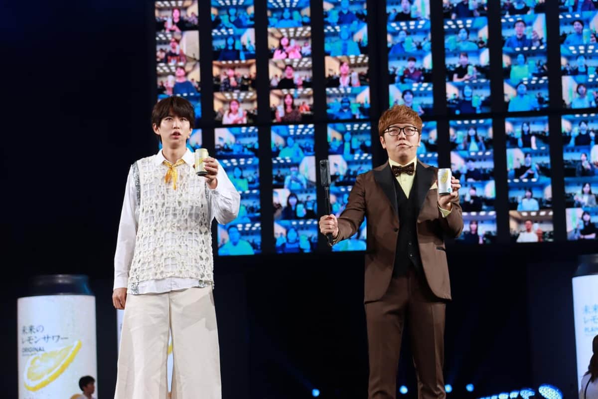 ヒカキンさん、はじめしゃちょーさん（25年9月18日撮影）