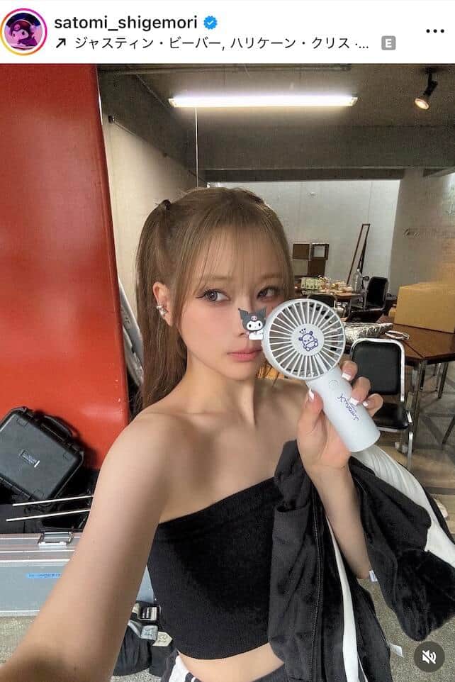 重盛さと美さんのインスタグラム（＠satomi_shigemori）より