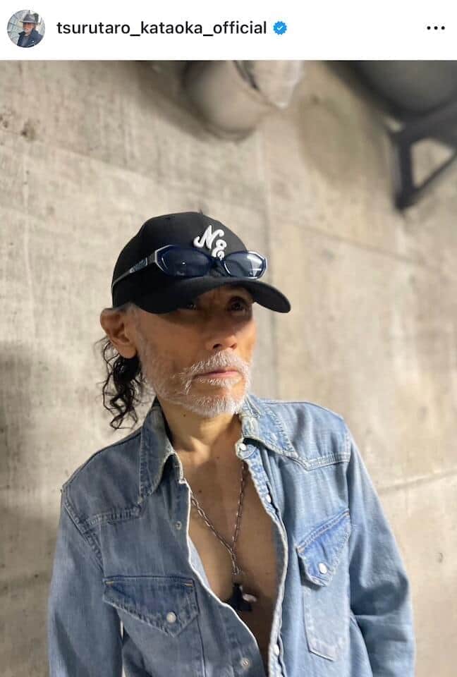 片岡鶴太郎70歳、イケおじ全開！爆イケなサングラスあわせた