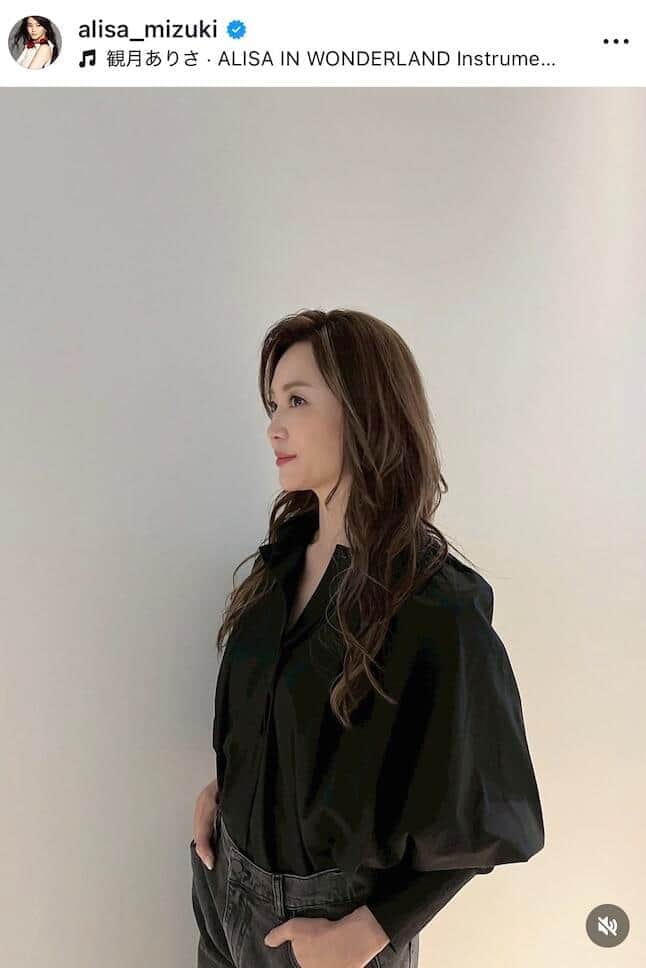 観月ありささんのインスタグラム（＠alisa_mizuki）より