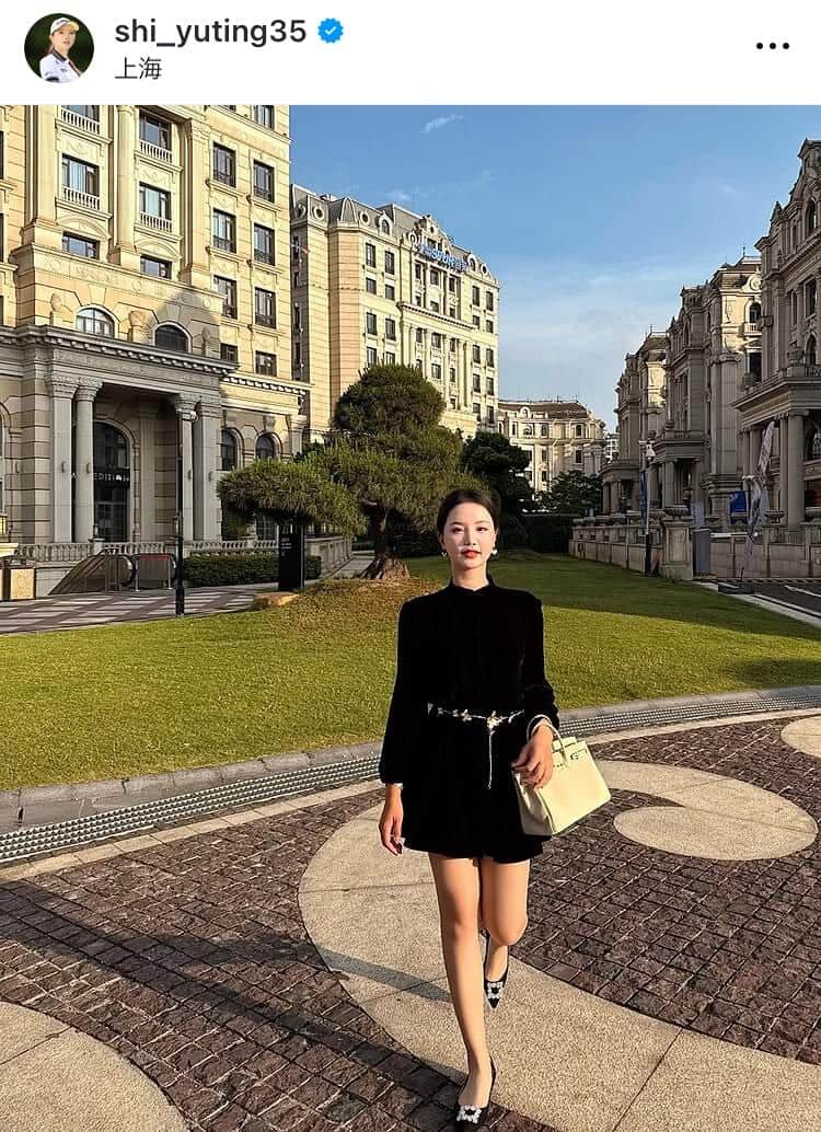 セキ・ユウティンさんのインスタグラム（＠shi_yuting35）より
