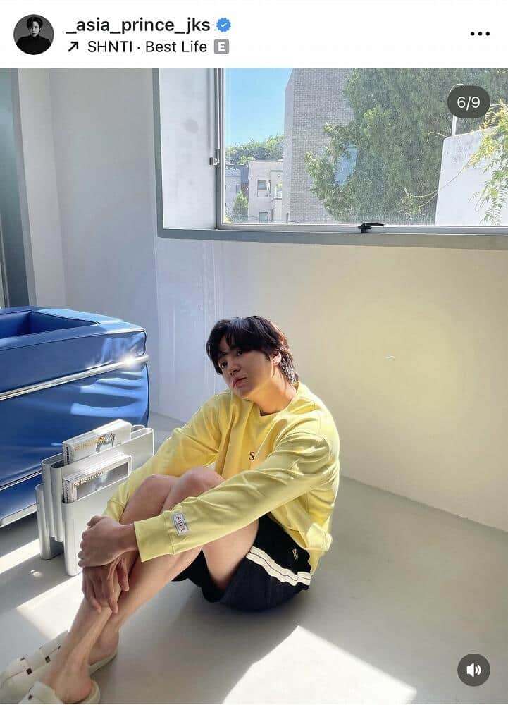 チャン・グンソクさんのインスタグラム（＠_asia_prince_jks）より