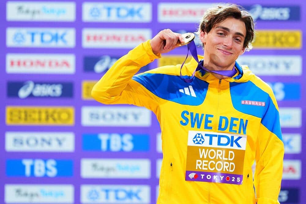 アルマント・デュプランティス選手（写真：アフロスポーツ）