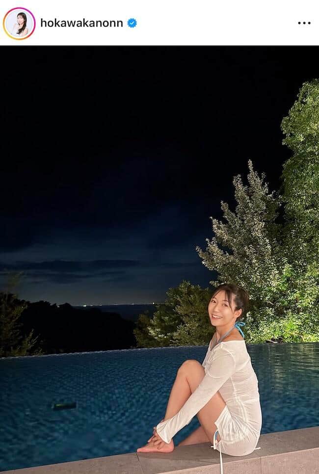 穂川果音さんのインスタグラム（＠hokawakanonn）より